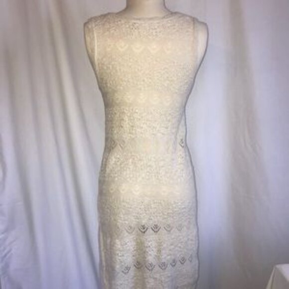 BLVD knitted cream dress - Picture 4 of 6